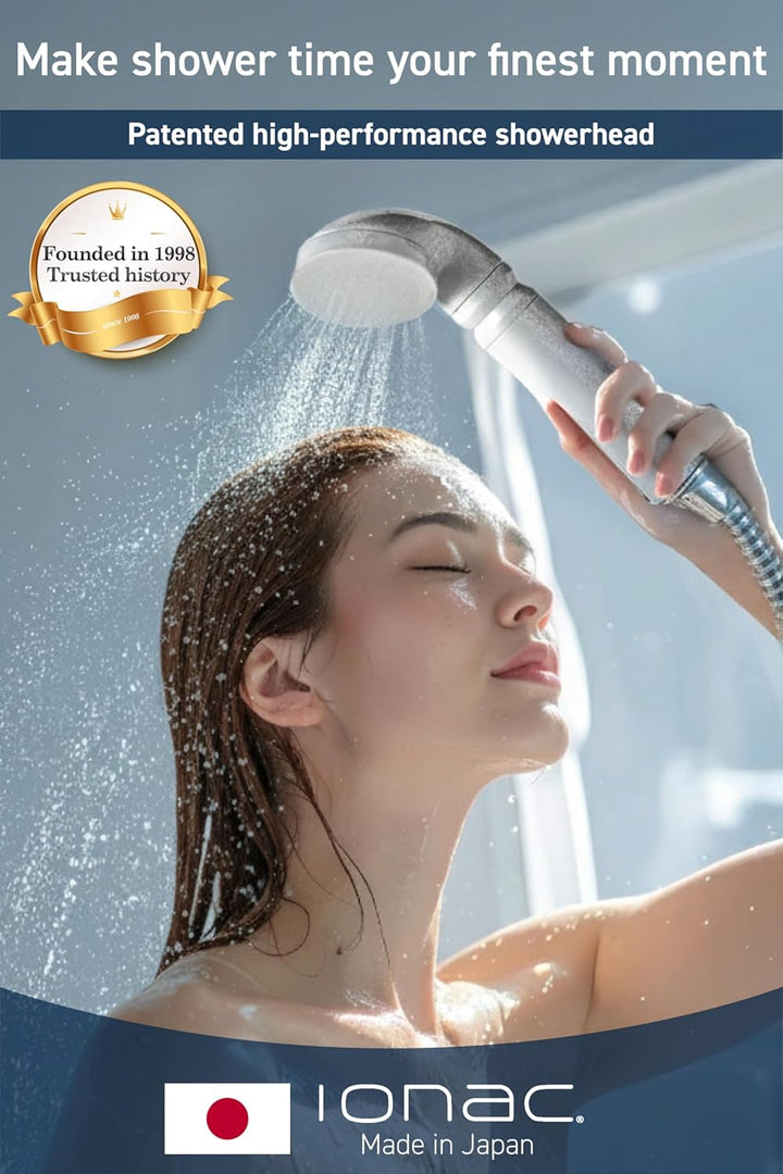 【Aus Japan】IONAC duschkopf mit filter, wasserenthärter dusche (Ersatzfilter) White Replacement Filte