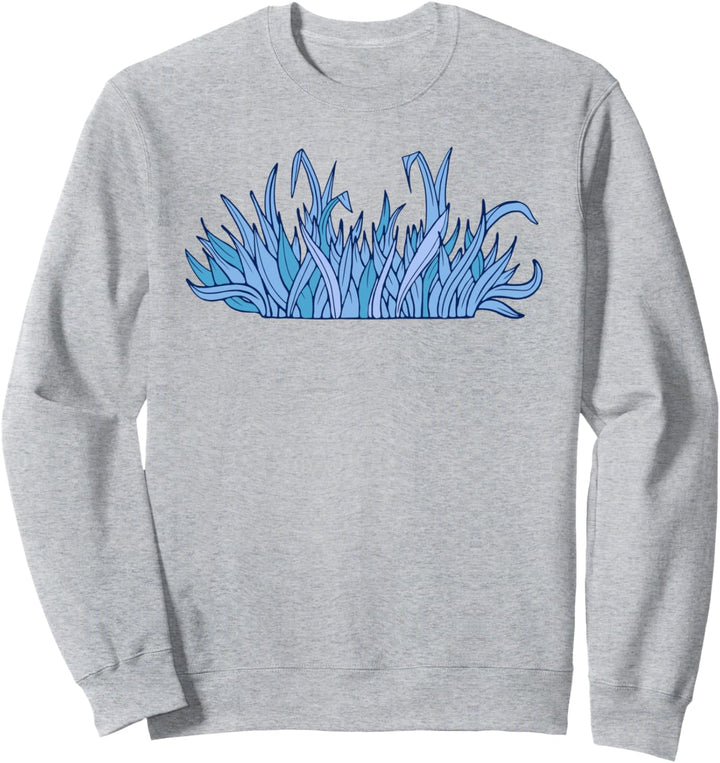 Funny Bluegrass Vintage Minimalist Blue Grass Pun Graphic Sweatshirt