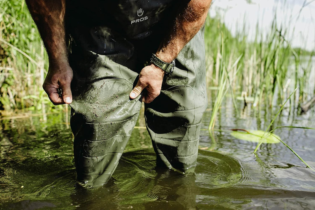 Wathose Hosenträger Prämie Waders verstellbare Hochwasserhose wasserdicht Hose Regenhose Angeln mit