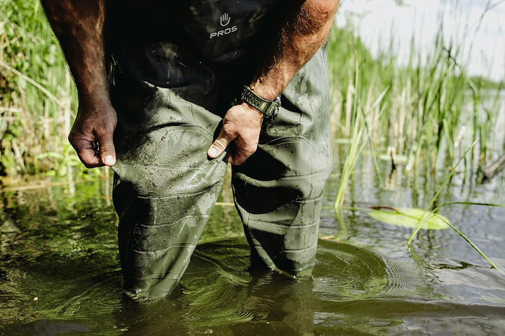 Wathose Hosenträger Prämie Waders verstellbare Hochwasserhose wasserdicht Hose Regenhose Angeln mit