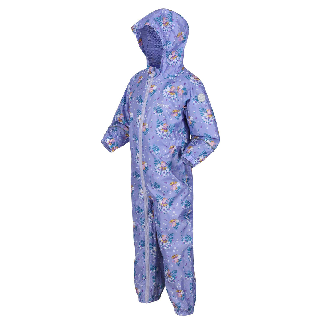 Regatta Unisex Baby Peppa Pobble Snowsuit 18 Monate Lilac Bloom, 18 Monate Lilac Bloom