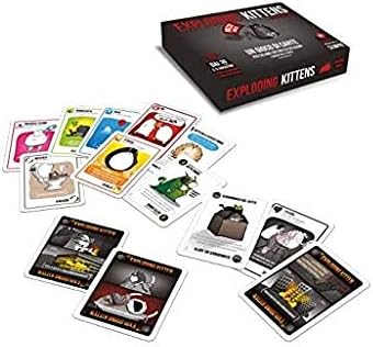 Asmodee Exploding Kittens Explodierende Kätzchen, NSFW, Spanisch, ab 18, Spanisch