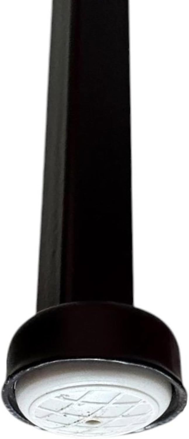 DanDiBo Blumenhocker Metall Schwarz Eckig Blumenständer Beistelltisch 96449 Blumensäule Pflanzenhock