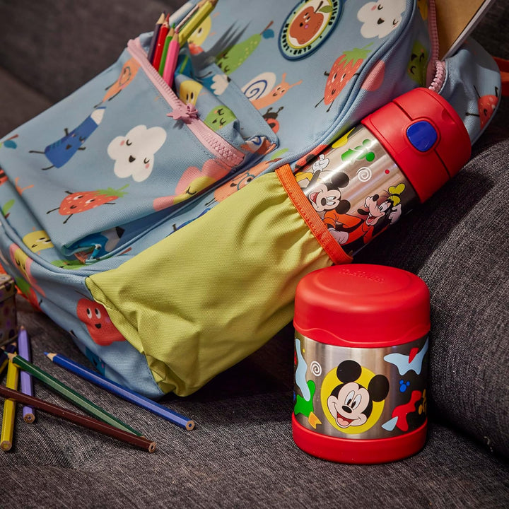 Thermos kids FUNTAINER Thermobehälter für Essen 300ml, Disney Mickey Maus - Edelstahl, absolut dicht