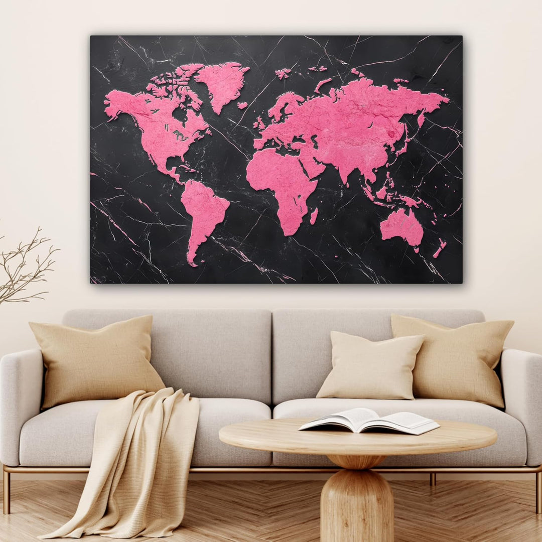 MuchoWow© Leinwandbild Gross 120x80 cm XXL Dekoration Wohnzimmer Bilder Pictures Wall Decoration Liv