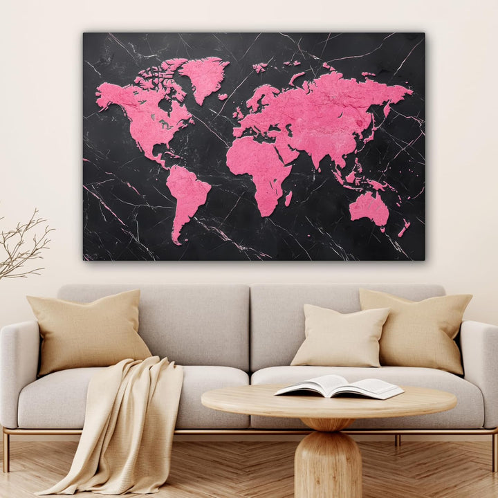 MuchoWow© Leinwandbild Gross 120x80 cm XXL Dekoration Wohnzimmer Bilder Pictures Wall Decoration Liv