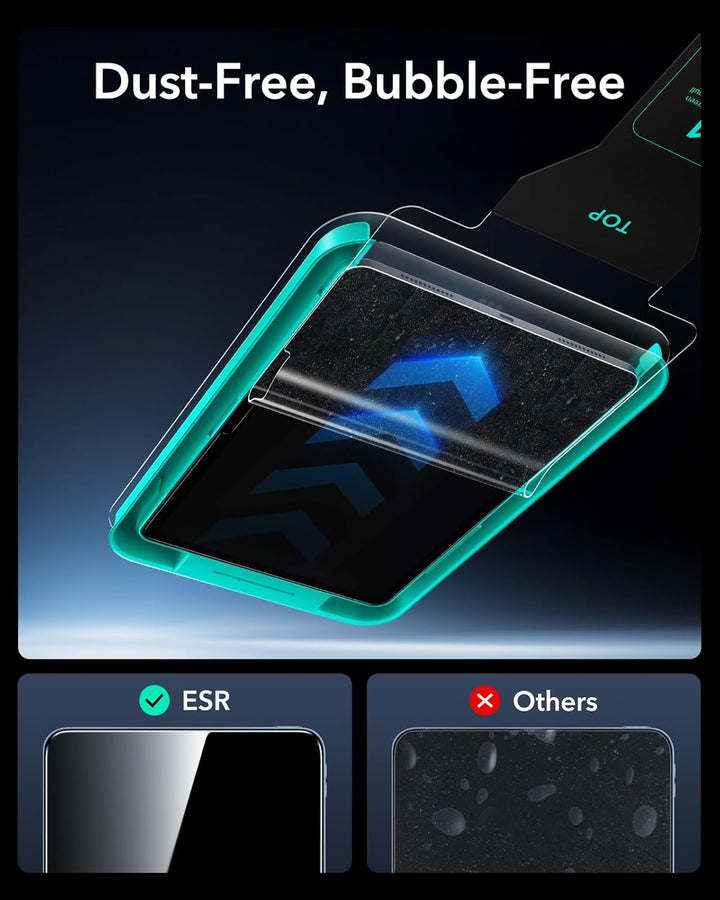 ESR 2 Stück Armorite Schutzfolie für iPad Pro 13 Zoll M5/M4 (2025/2024), 9H Gehärtete Glasfolie mit