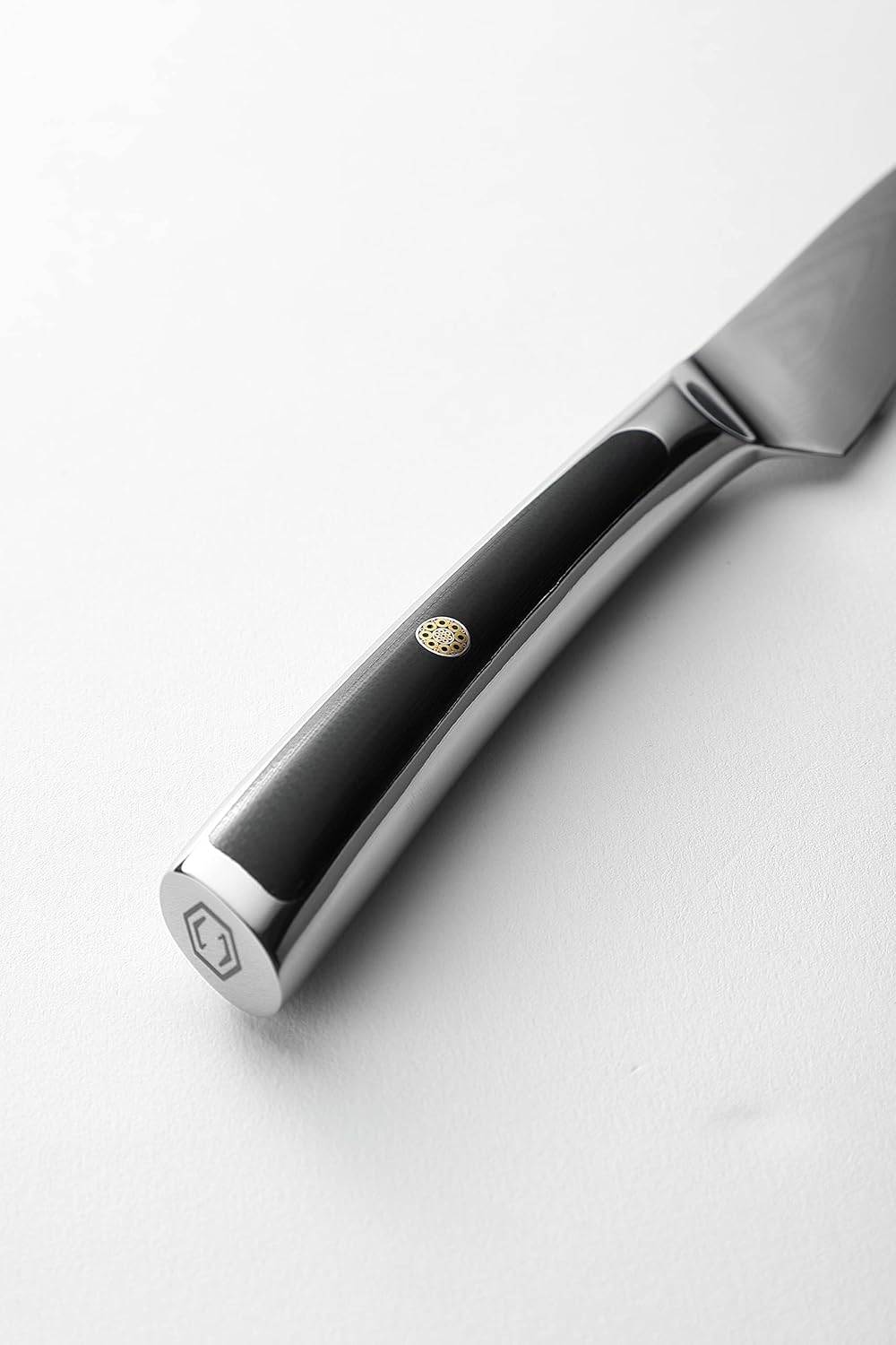 Sunnecko Schälmesser Damast 9cm Damastmesser Gemüsemesser Obstmesser Allzweckmesser - Japanischer Da