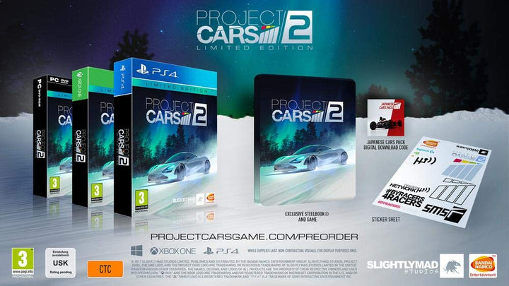 Project Cars 2 Limited Edition Jeu PS4