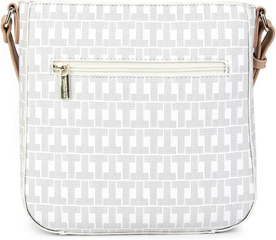 Tamaris Umhängetasche Liz 32321 Damen Handtaschen Print Einheitsgrösse Lighttaupe 911, Einheitsgröss