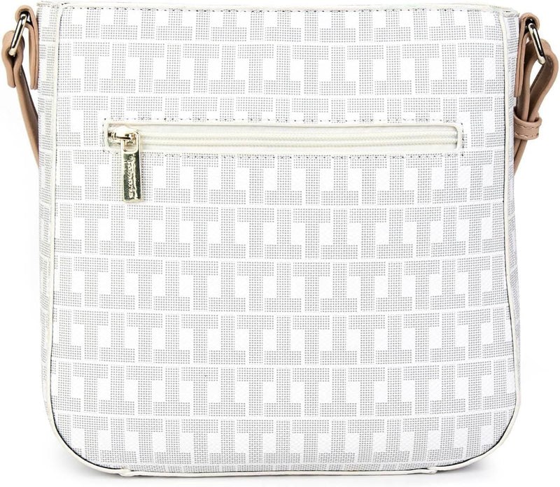 Tamaris Umhängetasche Liz 32321 Damen Handtaschen Print Einheitsgrösse Lighttaupe 911, Einheitsgröss