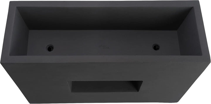 Pflanzwerk® Pflanzkübel Vista Anthrazit 52x75x27cm *Frostbeständiger Blumenkübel* *UV-Schutz* *Quali
