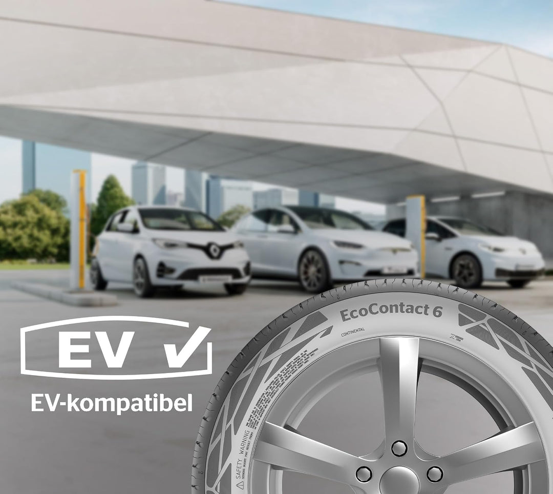 CONTINENTAL ECOCONTACT 6 - 195/65R15 91V - B/B/71dB - Sommerreifen
