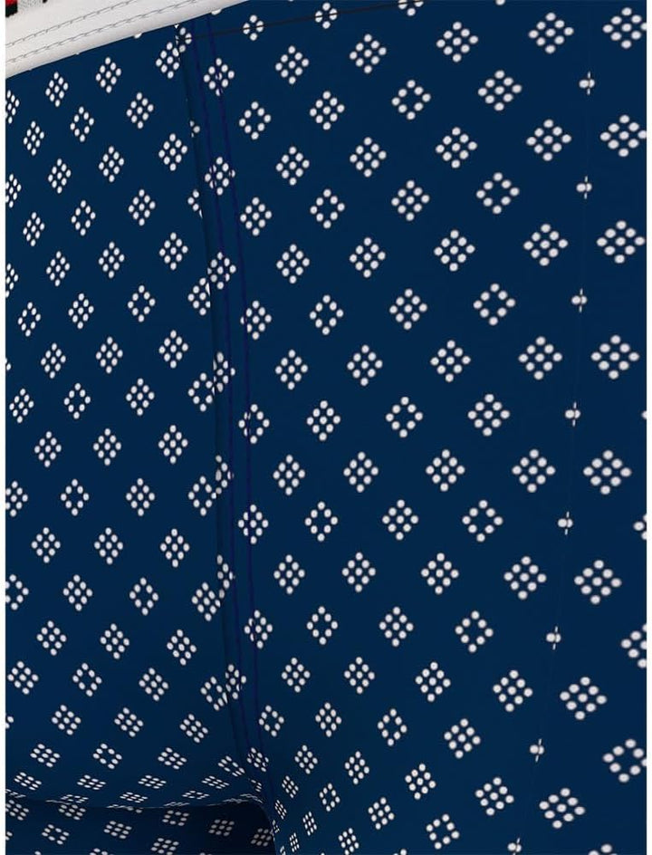 Tommy Hilfiger Herren 3er Pack Boxershorts Trunks Unterwäsche S Weiss (F Polkadot/Dsrt Sky/Deep Indi