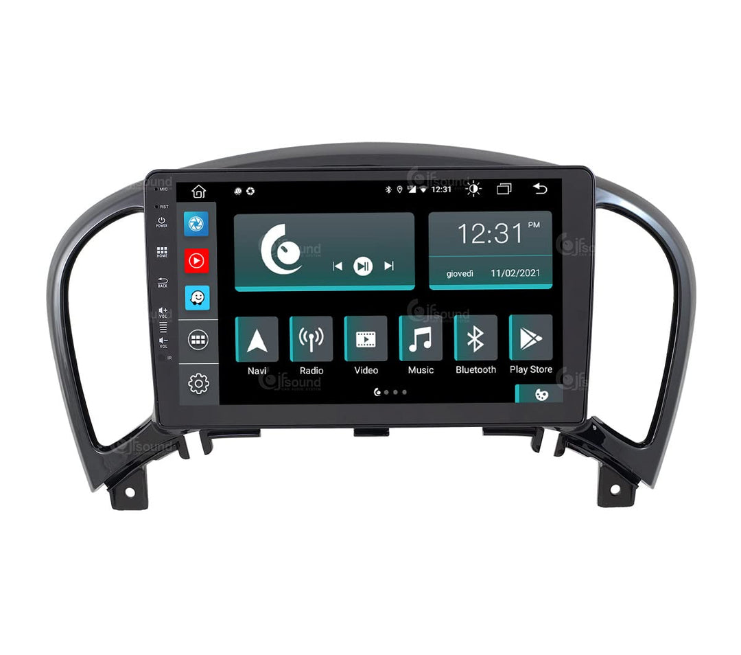 Personalisiertes Autoradio für Nissan Juke mit GPS und Einzelkamera serienmässig Android GPS Bluetoo