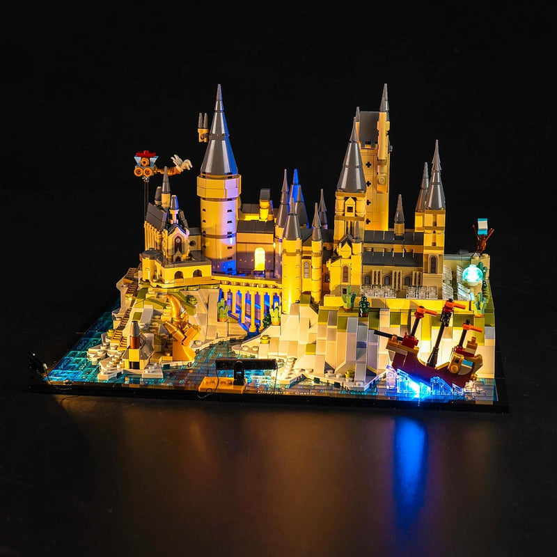 Led Licht Set Kompatibel mit Lego 76419 Hogwarts Castle and Grounds (Kein Lego), Dekorationsbeleucht