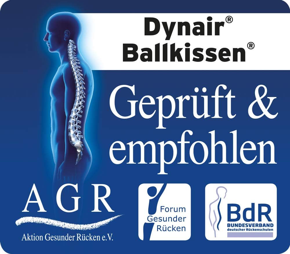 Togu Balancekissen Dynair Ballkissen Senso 36 cm, Sitzkissen mit Noppen türkis, türkis