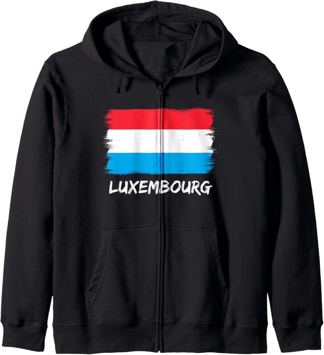 Luxemburgische Flagge Luxemburg Kapuzenjacke