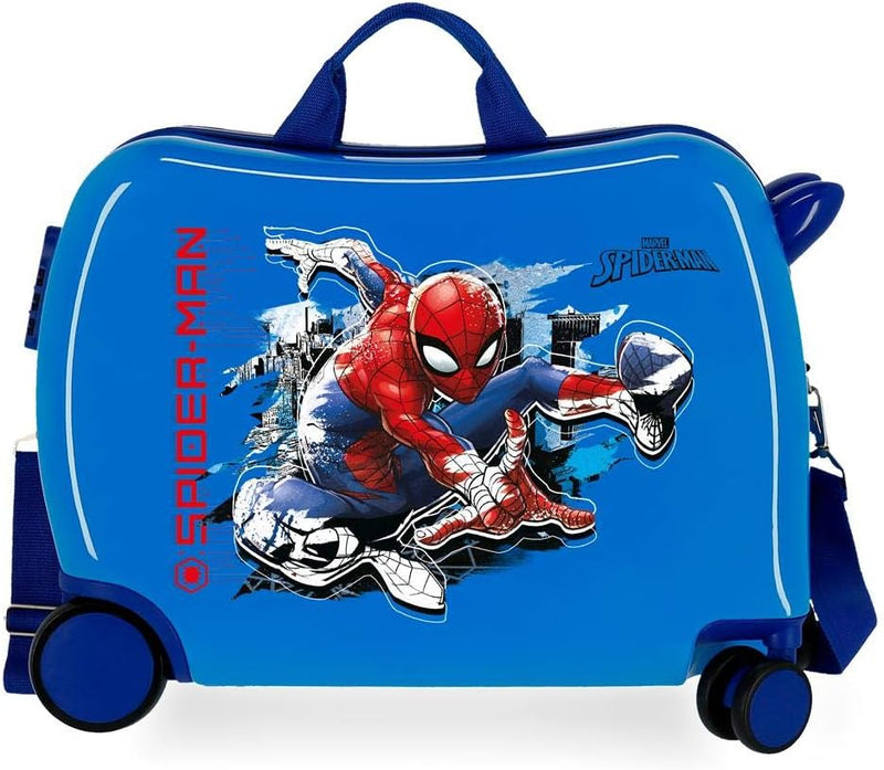 Marvel (MAS2Q) Spiderman Geo Infantil, Blau (Azul)