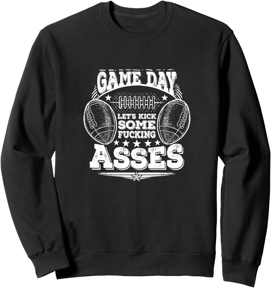 American Football Game Day Geschenk für einen Fussballfan Sweatshirt