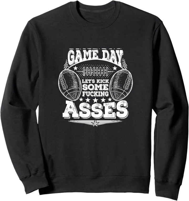 American Football Game Day Geschenk für einen Fussballfan Sweatshirt