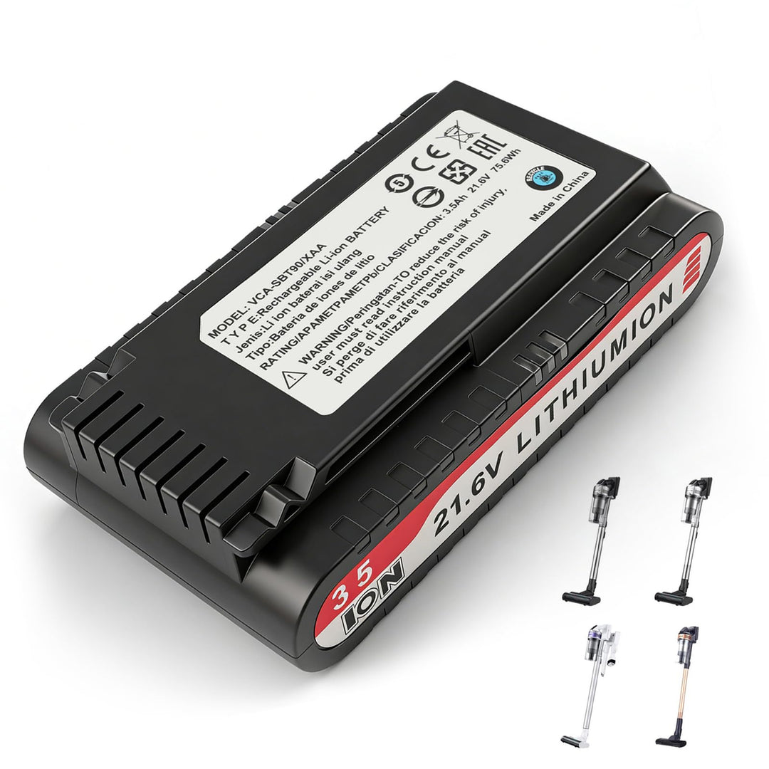 VCA-SBT90/XAA Battery for Samsung Jet 75 Battery, Compatible with Samsung Jet 75/75+/75 Pet/Jet 90/9