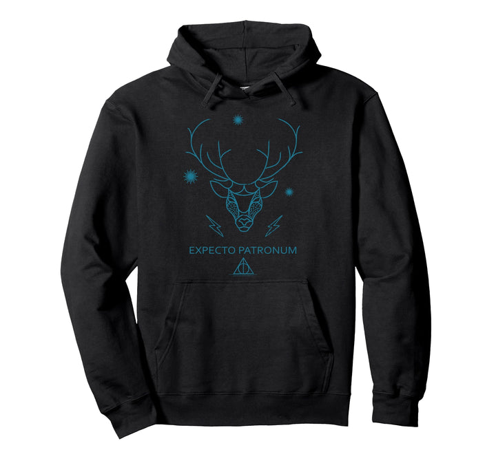 Harry Potter Expecto Patronum Deathly Hollows Pullover Hoodie