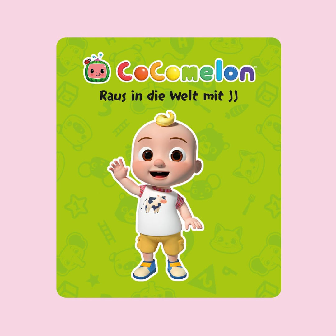 Tonies Hörfigur für Toniebox, CoComelon – Raus in die Welt mit JJ, Tonie-Kinderlieder für Kinder ab