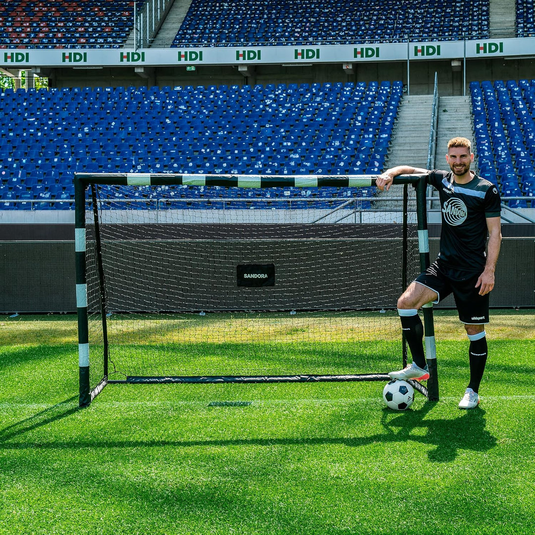 Matchwinner Tor L – Exklusiv: Ron-Robert Zieler Edition 2025 | Robustes Fussballtor für den Garten –