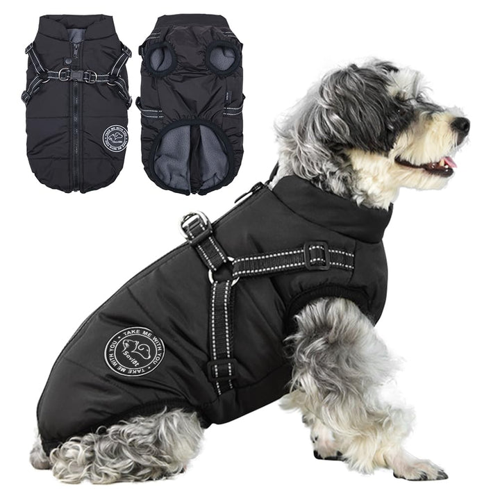 Hundejacke Winterweste Jacken Hundemantel Hundepullover Haustier Skifahren Kostüm Ärmellose Baumwoll