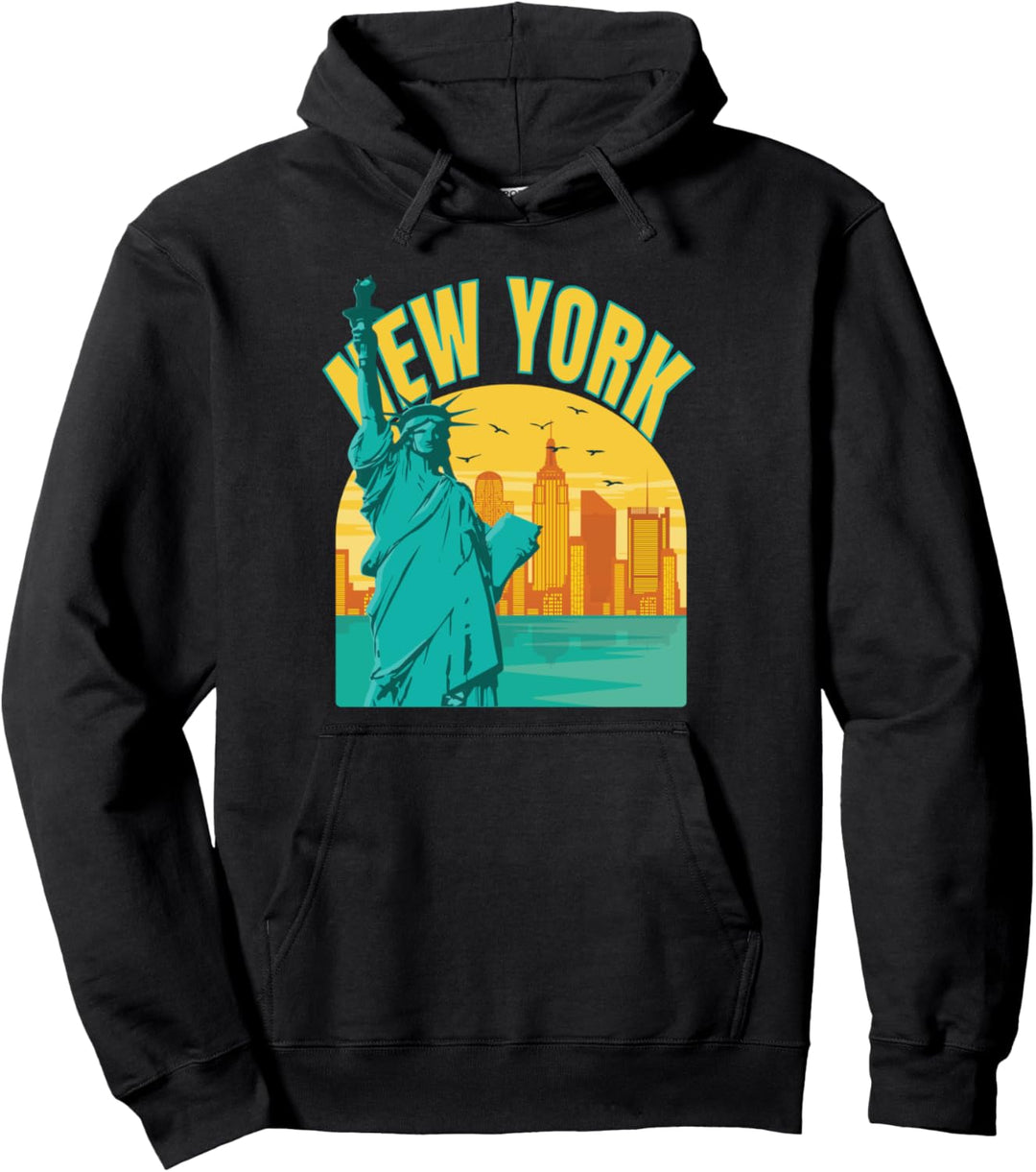 New York Landmark Freiheitsstatue, New York, Souvenir Pullover Hoodie