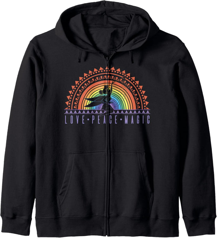 Disney Peter Pan Pride Love Peace Magic Rainbow Tinker Bell Kapuzenjacke