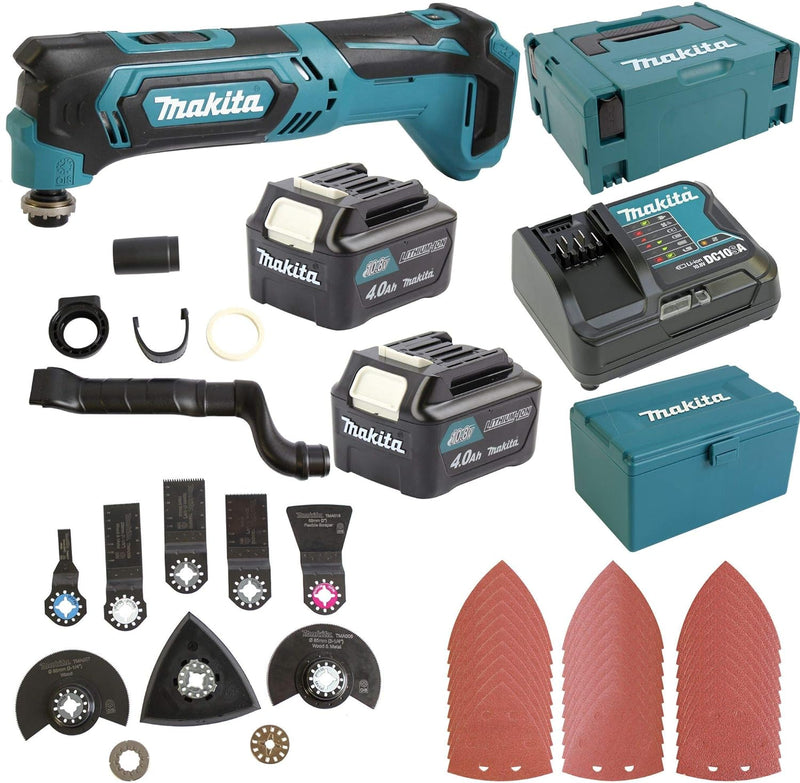 Makita TM30DSMJX5 Akku-Multifunktionswerkzeug 10,8 V / 4,0Ah, 2 Akkus, Ladegerät, MAKPAC inklusiv 41