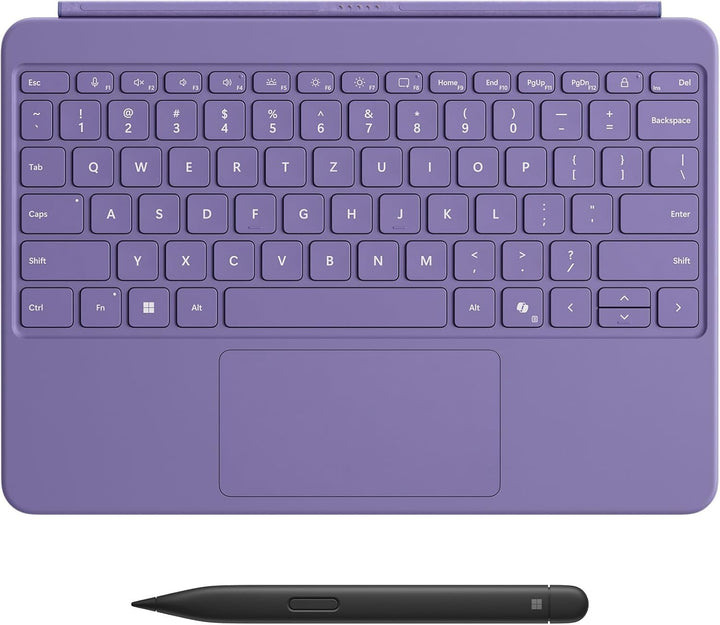 Microsoft Surface Pro 12" Keyboard mit Slim Pen | kompatibel mit Surface Pro 12" | QWERTZ | Violett