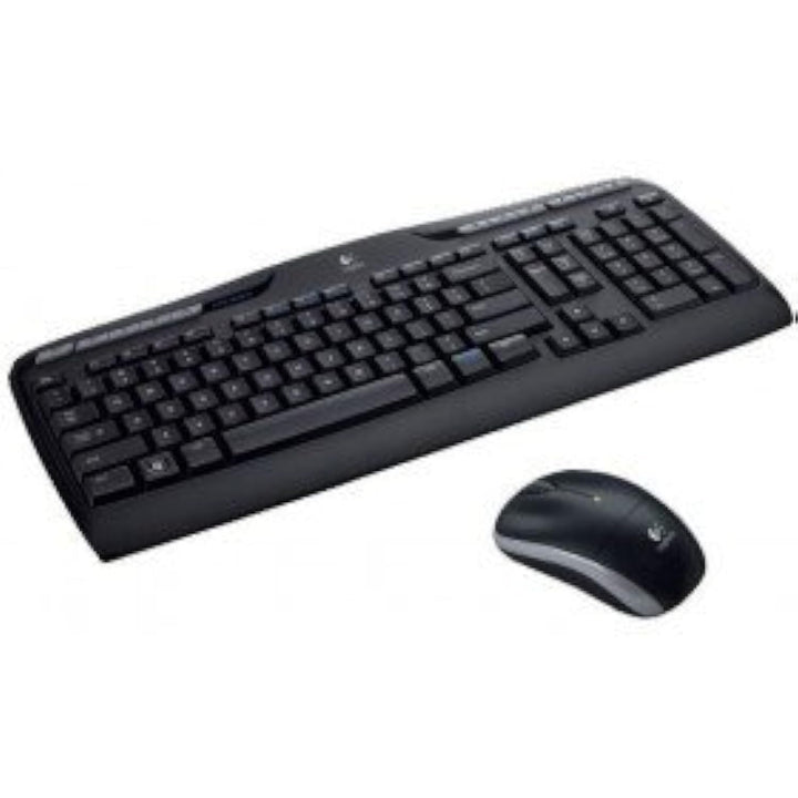 Logitech MK330 Kabelloses Tastatur-Maus-Set, 2.4 GHz Verbindung via Unifying USB-Empfänger, 4 progra