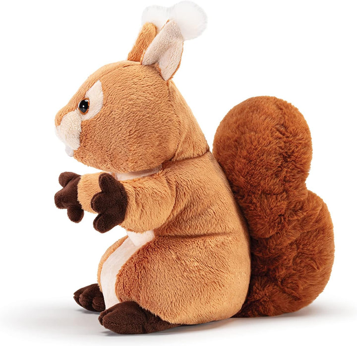 Trudi Puppets 29625 Plüsch Handpuppe Eichhörnchen 15 x 27 x 19 cm (S), Stofftier aus hochwertigen Ma