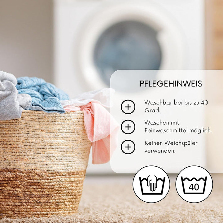 MSS e.K. 2er Set Federkissen | Grösse: 20 x 20 cm | Füllgewicht: je 70 Gramm | 100% Baumwolle | kein