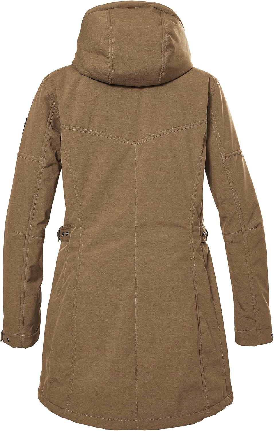 G.I.G.A. DX Damen Gw 46 Wmn Sftshll Prk Softshellparka mit abzippbarer Kapuze 40 camel, 40 camel