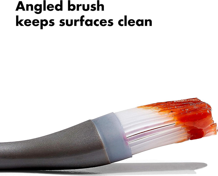 OXO Good Grips Grillwerkzeuge, Backtopf und Pinsel, Schwarz Brattopf und Pinsel, Brattopf und Pinsel