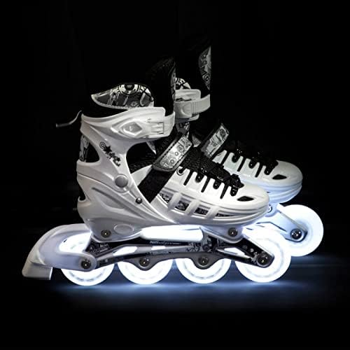 Nils Extreme Inline Skates 4in1 - Schlittschuhe Kinder - Inliner für Kinder und Erwachsene - ACEB7-L
