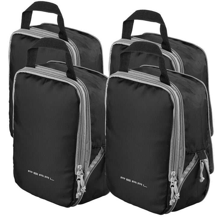 PEARL Packwürfel: 4er-Set Kompressions-Packtaschen für Handgepäck, Grösse M, 30x20x11 cm (Reisegepäc