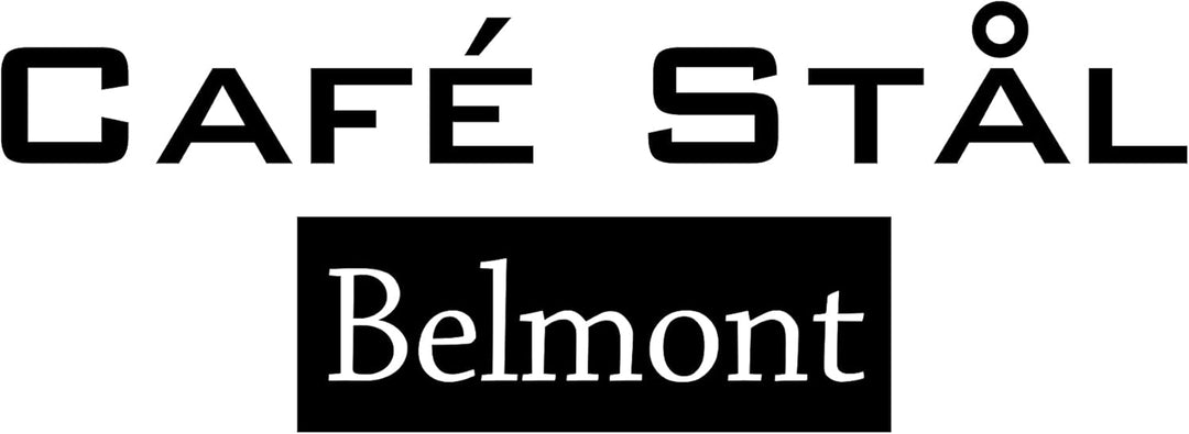 Café Stål Belmont Doppelwandiger Kaffeebereiter aus hochwertigem 18/10 Edelstahl – 3 Mokktassen, 350