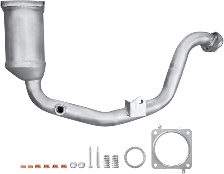 HELLA 8LE 366 050-651 Katalysator - Easy2Fit Kit - Euro 4 - einteilig - Set mit Anbauteilen