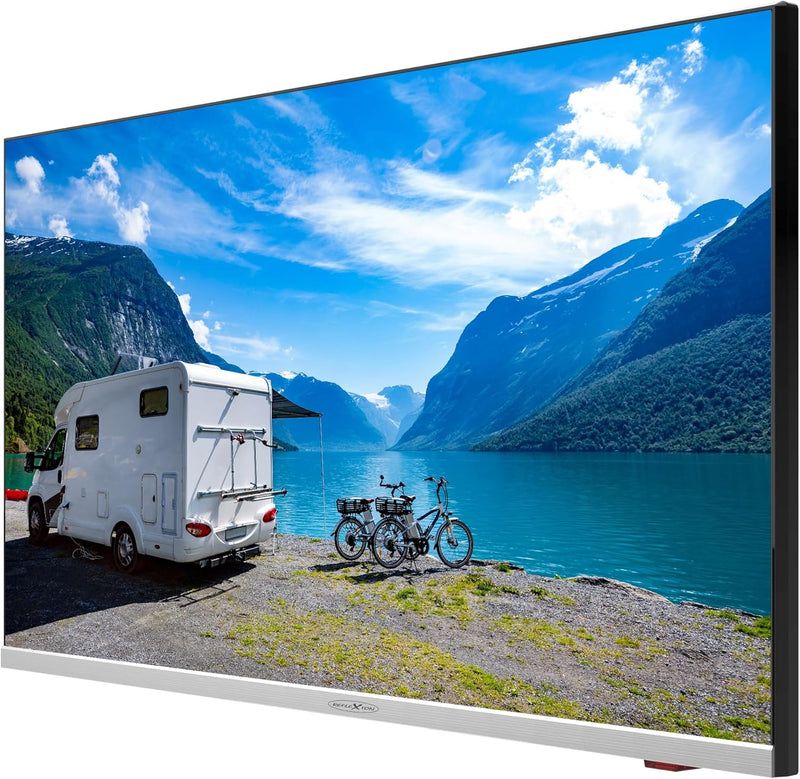 REFLEXION LDDX24IBT SMART LED Fernseher Powered by LG webOSHub, 60 cm/24 Zoll, Rahmenloser Camping/W