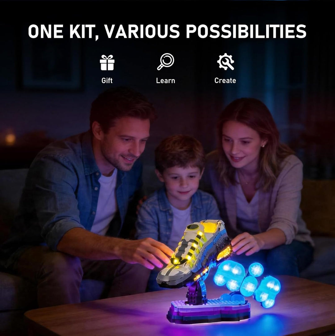 BRIKSMAX LED Beleuchtung für LEGO LEGO Editions Air Max 95 x LEGO Set 43025, kompatibles Licht Set f