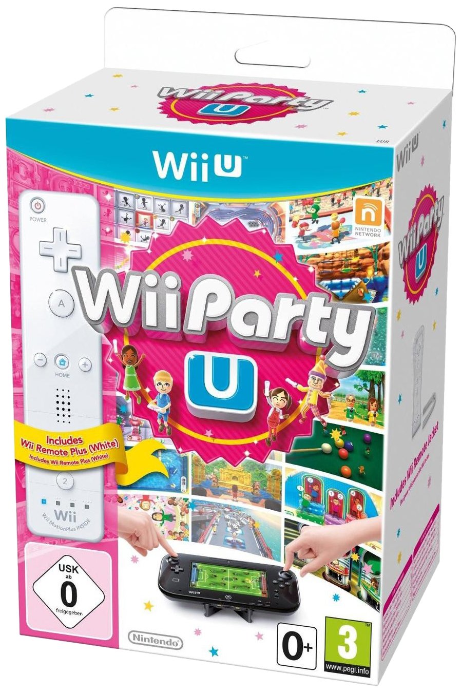 Wii Party U + Remote - Controller (weiss) - [Nintendo Wii U], weiss