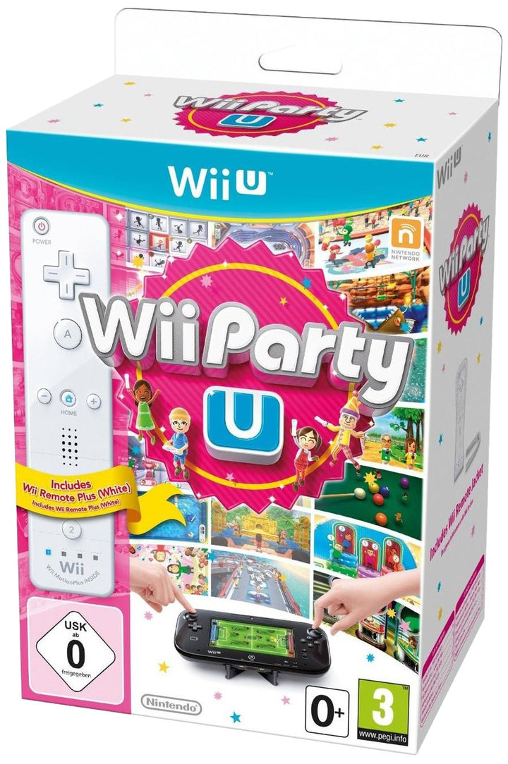 Wii Party U + Remote - Controller (weiss) - [Nintendo Wii U], weiss