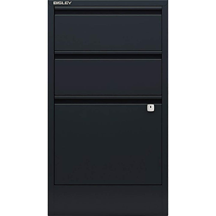 Bisley Home Filer, 2 Universal-, 1 HR-Schublade, Metall, 634 Anthrazit, 40 x 41.3 x 67.2 cm, 634 Ant