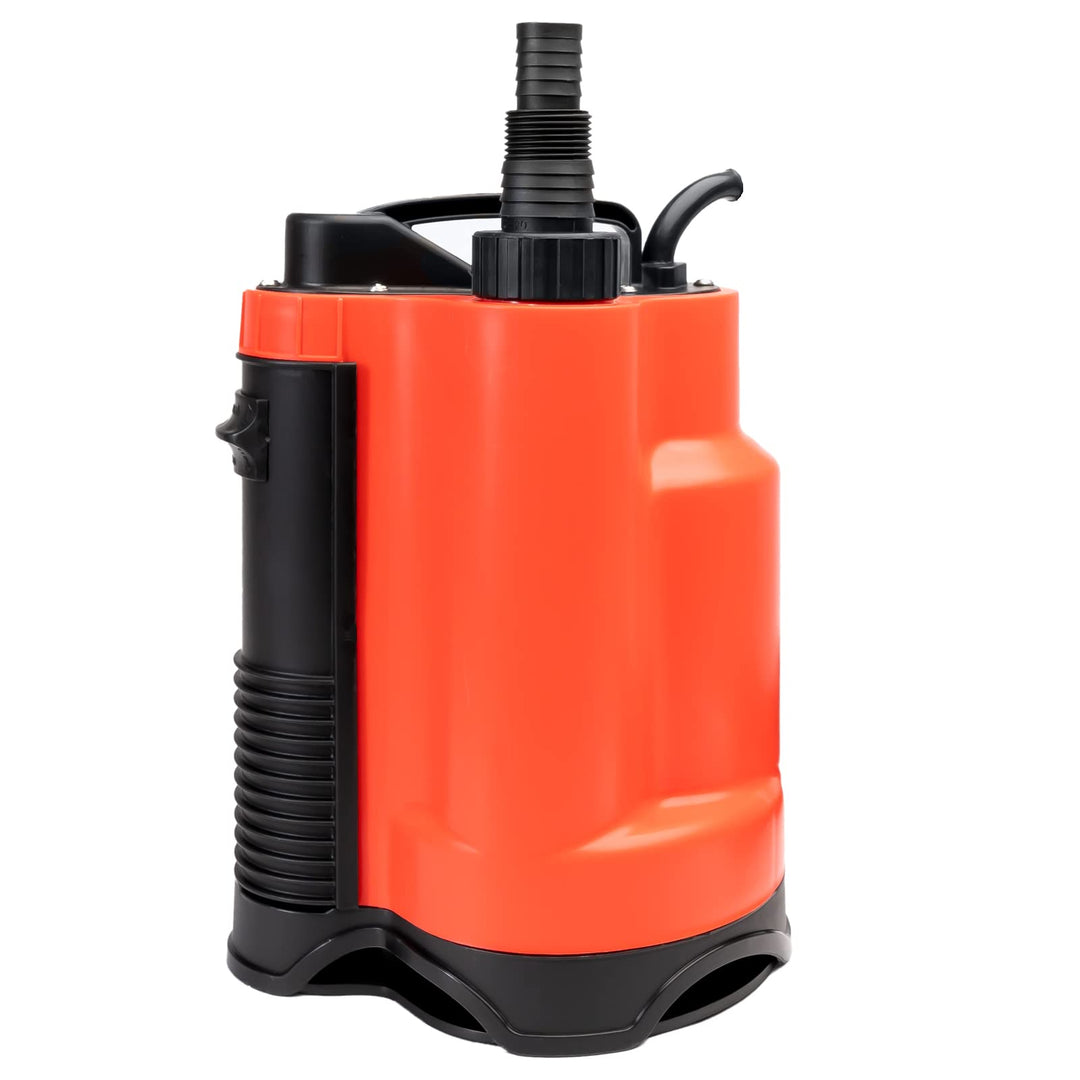 Grafner Drainage Tauchpumpe 750 Watt bis 13000 l/h Förderleistung, mit Schwimmschalter, flachabsauge