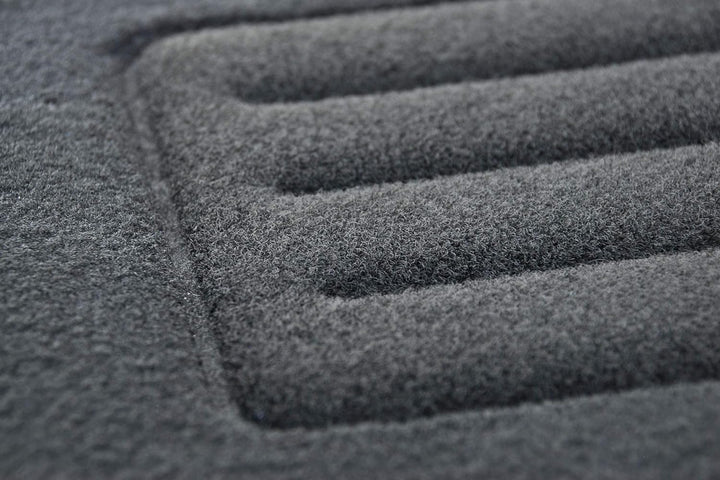 Velour Fussmatten Satz für Saab 9-3 II (2002-2011) - Premium Qualität - 4-teilig - Passgenau